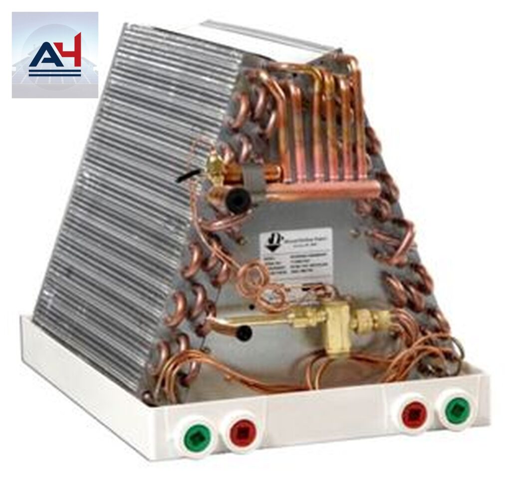 ADP HE31124A140A0004A 1000 cfm Copper Evaporator Coil with Orifice, R-410