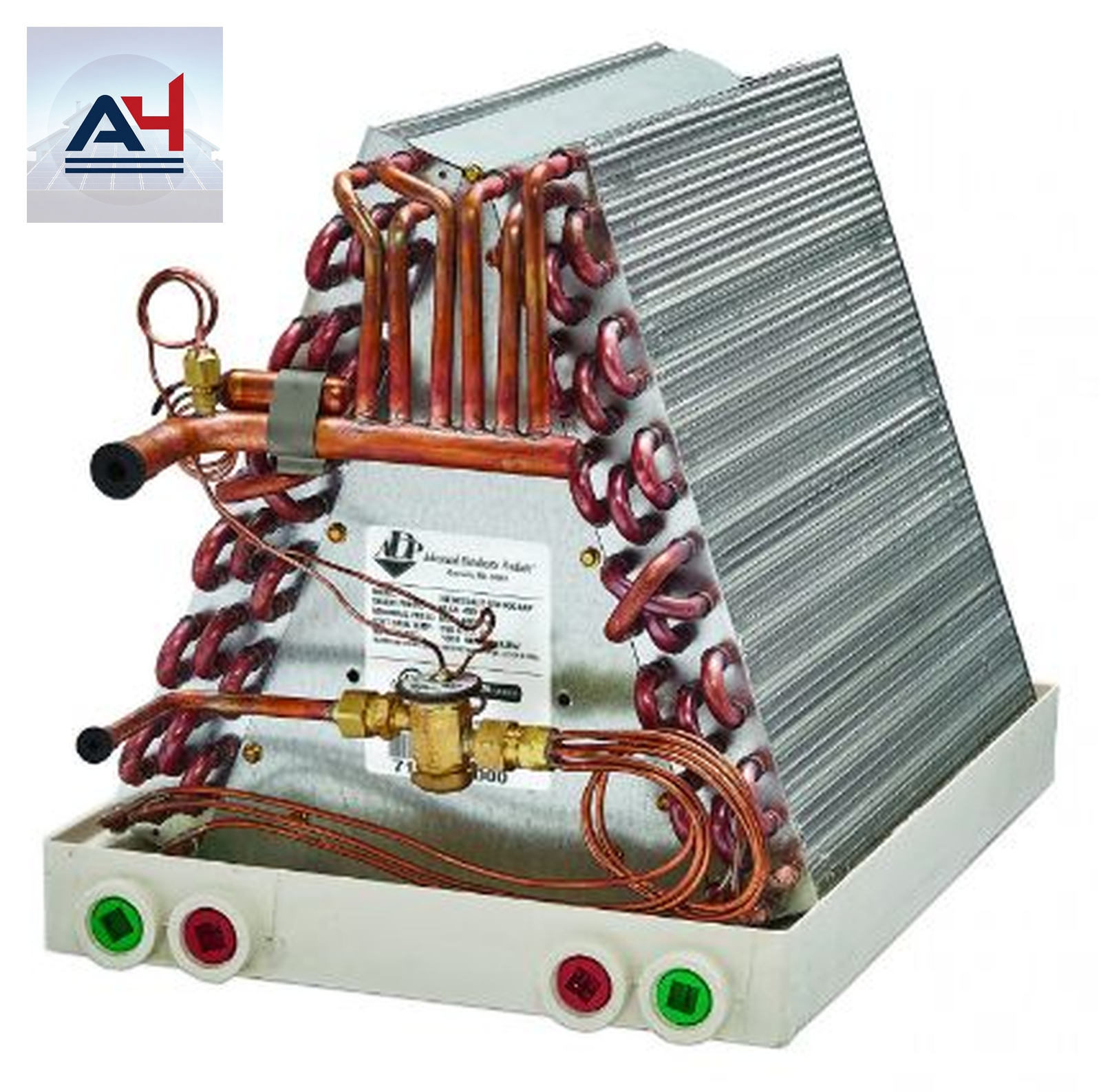 ADP HE34142A170A000 HE Series 3.5 Ton Uncased Evaporator Coil