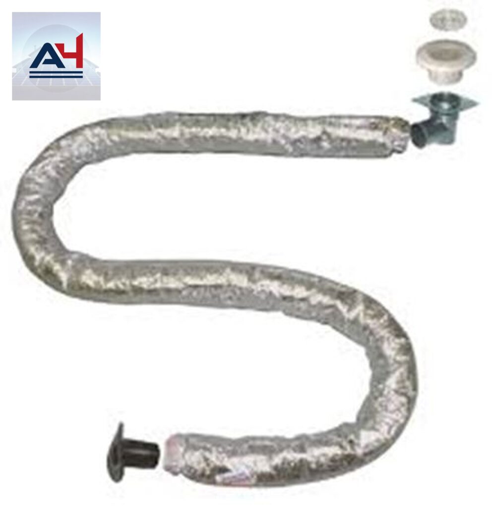 Airmax 123-001 2.5 in. x 10 ft. Flexible Duct Assembly with Connector