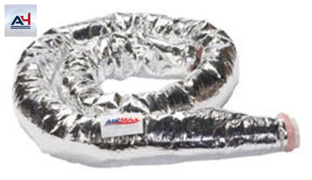 Airmax 124-001 2.5 in. x 5 ft. Flexible Duct Assembly with Connector