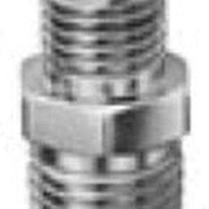 Alltemp 02-C31484 Brass Half Union Adaptor, 1/4 in. MPT, 800psig