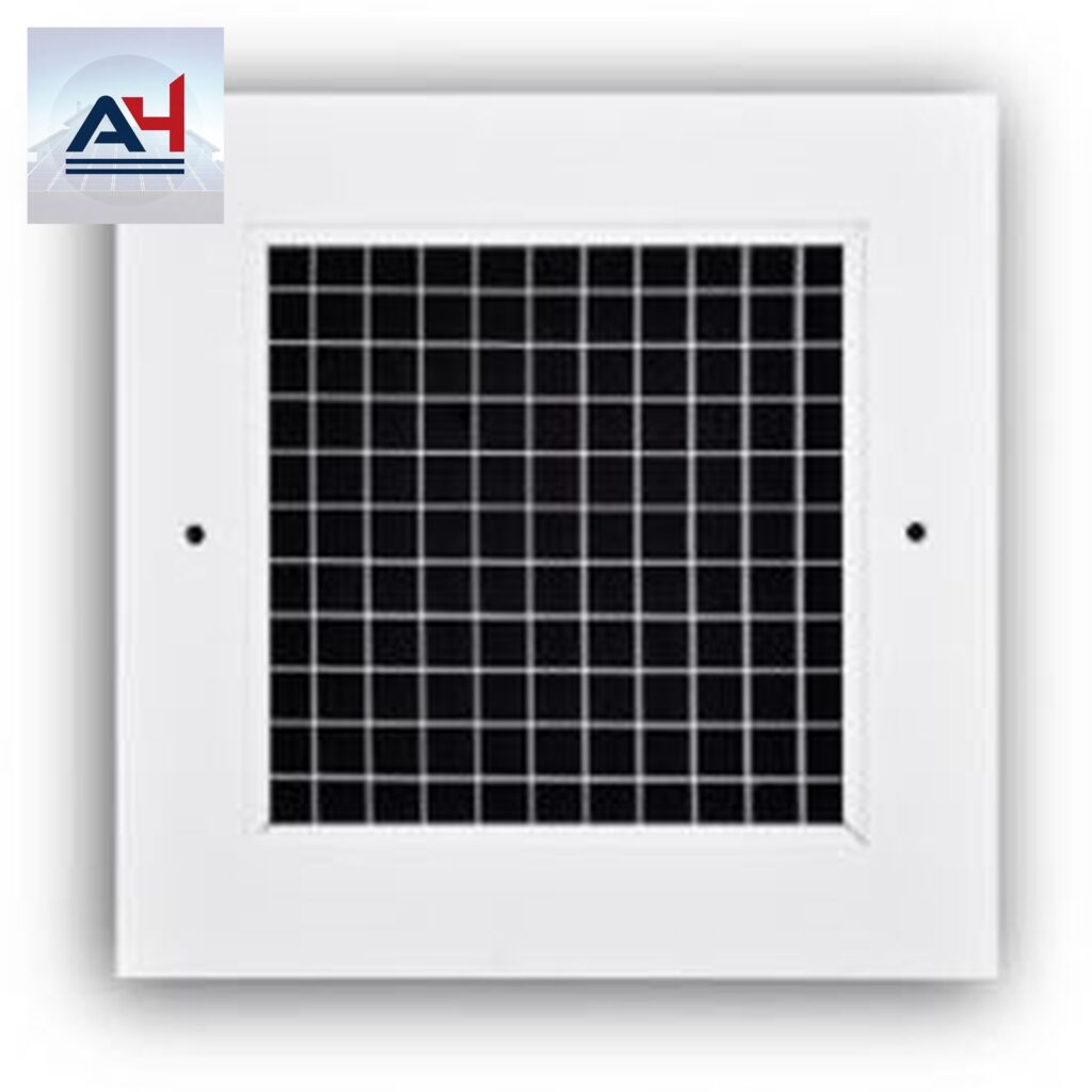 ERE2424 24X24 EGGCRATE 1/2 AL 24X24 WHI SF