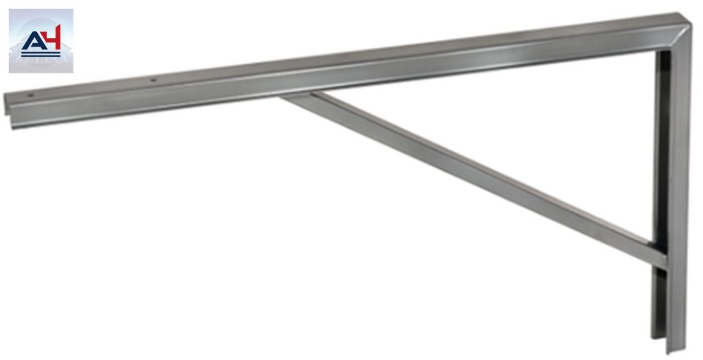 Alubase NGM004 Aluminum Wall Mount Bracket 22x36 Inch