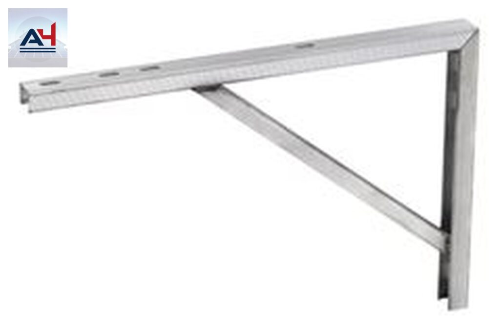 SM005-HD22 9"x22" Aluminum Fixed Mounting Bracket