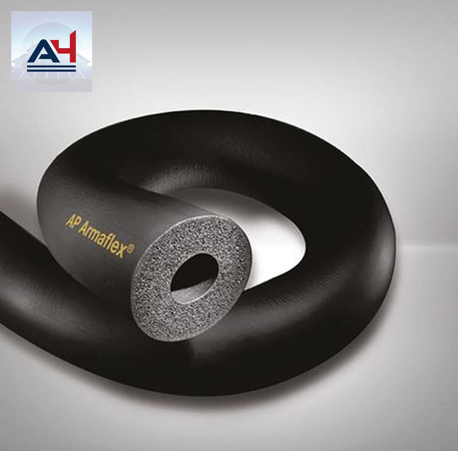 Armaflex APT11810 1-1/8" R7.2 Black Elastomeric Pipe Insulation (12-Pack)