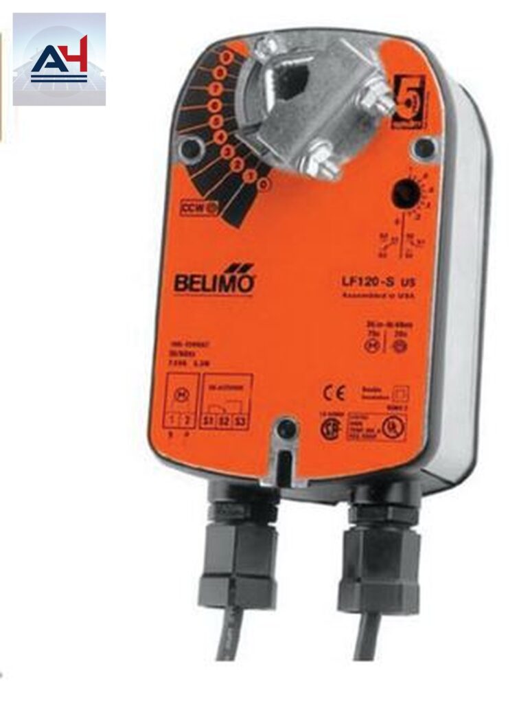 Belimo LF120-S 120 VAC Spring Return Damper Actuator