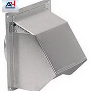 Broan 639 3.25x10-inch Steel Wall Cap, Black Enamel Finish