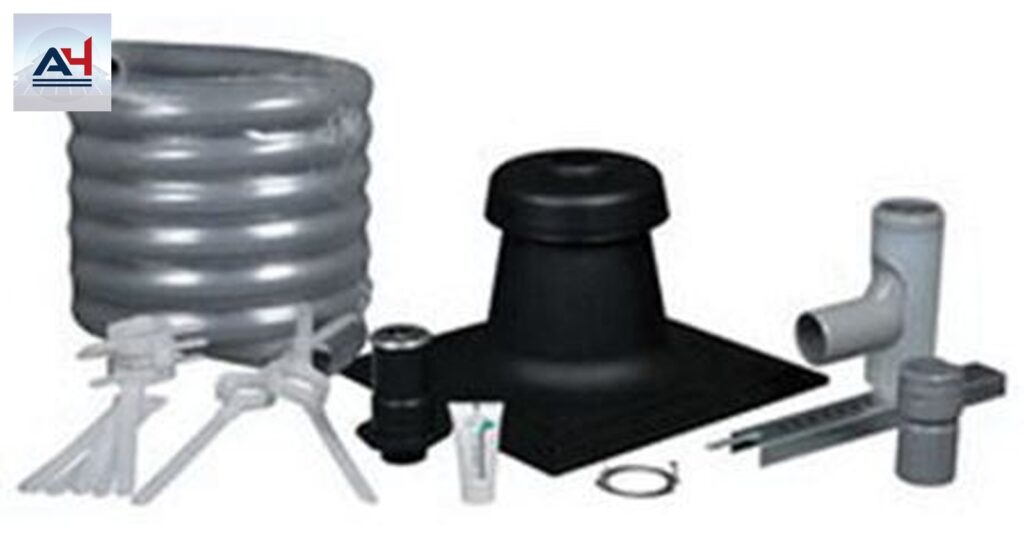 Centrotherm InnoFlue IFCK0225 Flexible Chimney Vent Kit, 2" x 25ft