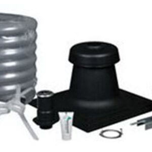 Centrotherm InnoFlue IFCK0225 Flexible Chimney Vent Kit, 2" x 25ft
