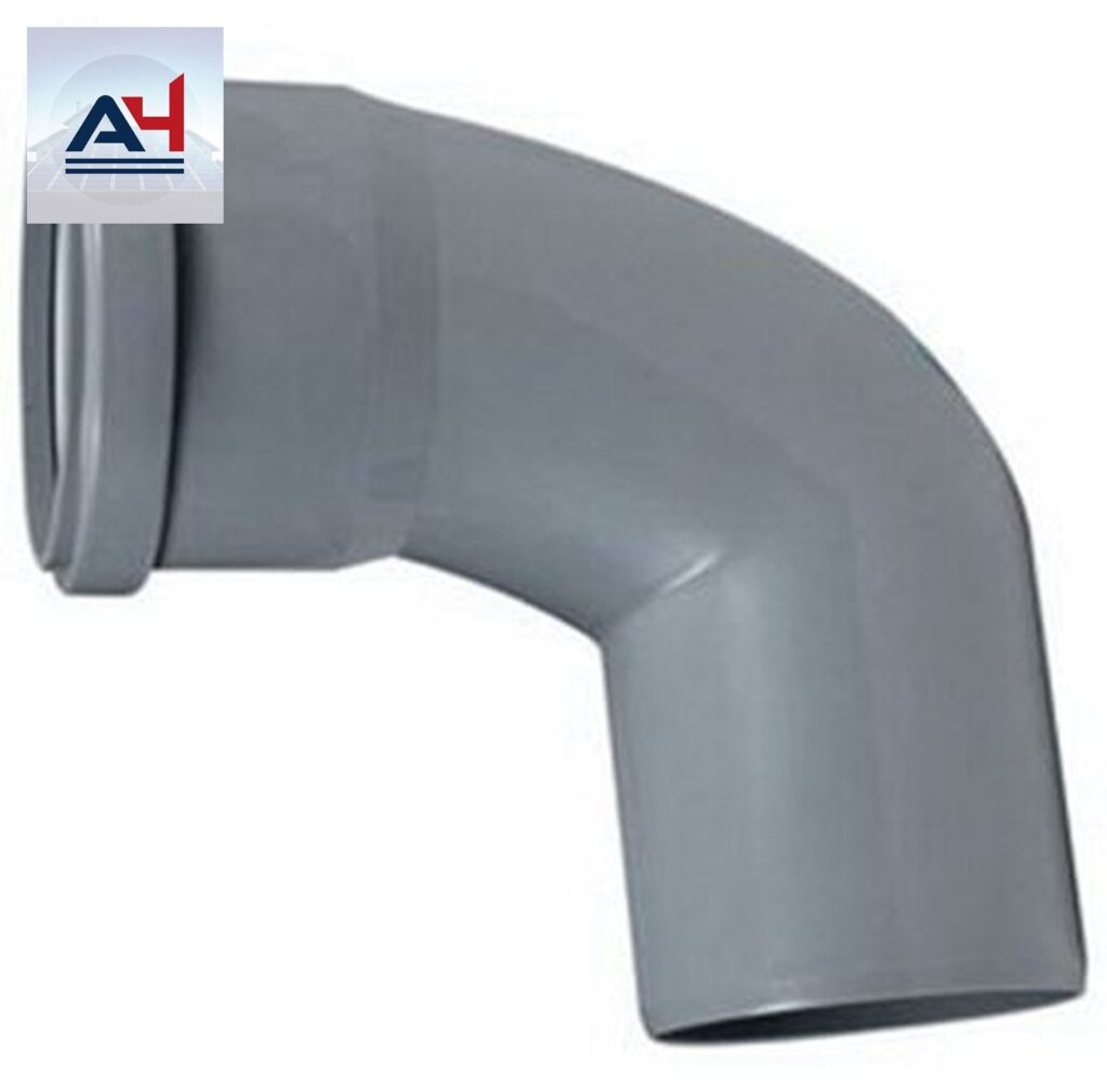 Centrotherm ISELL0287 2 in. Polypropylene 87 Degree Gas Vent Elbow
