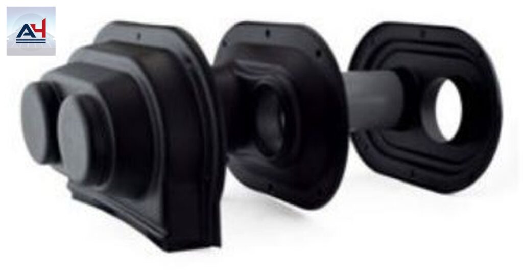 Centrotherm ISLPT0202 2 in. Low Profile Water Terminating, Black