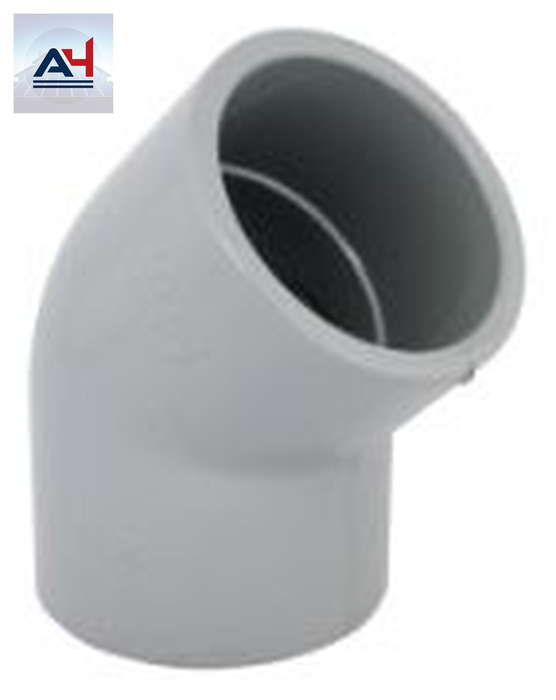 System 636 2 in. x 2 in. Hub CPVC FGV 45 Degree Elbow
