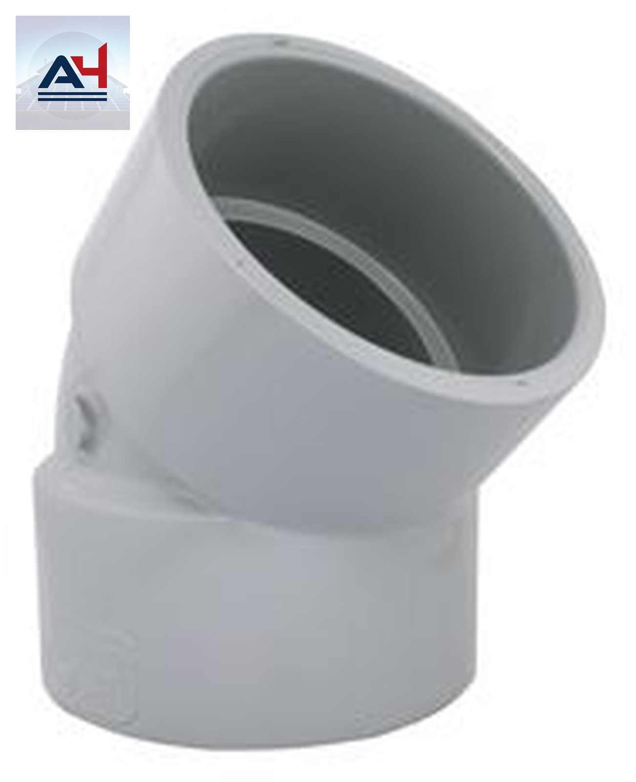 System 636 4 in. x 4 in. Hub CPVC FGV 45 Degree Elbow