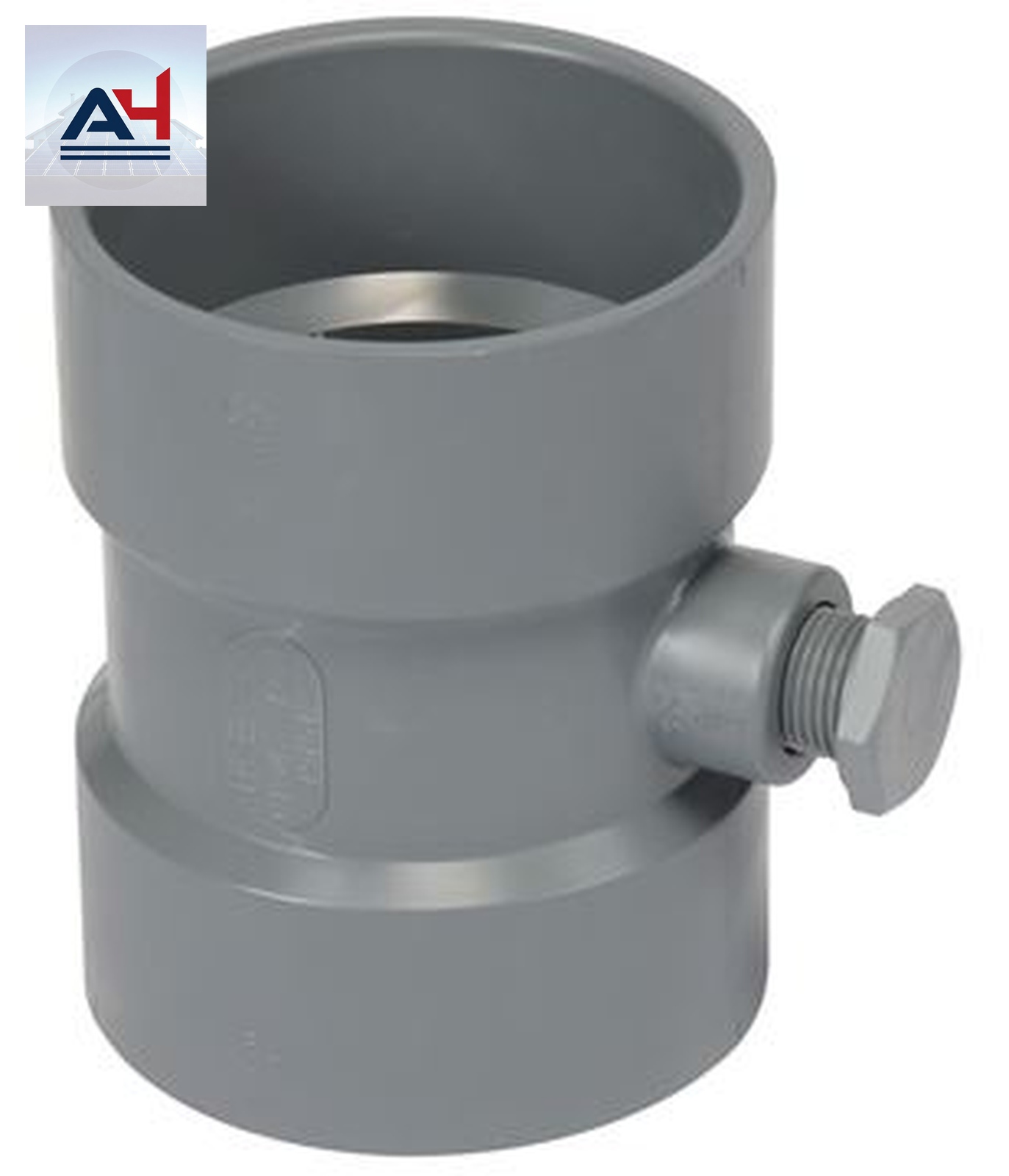 System 636 3 in. x 3 in. x 1/2 in. Hub x Hub x FPT CPVC FGV Reducing Tee with Plug
