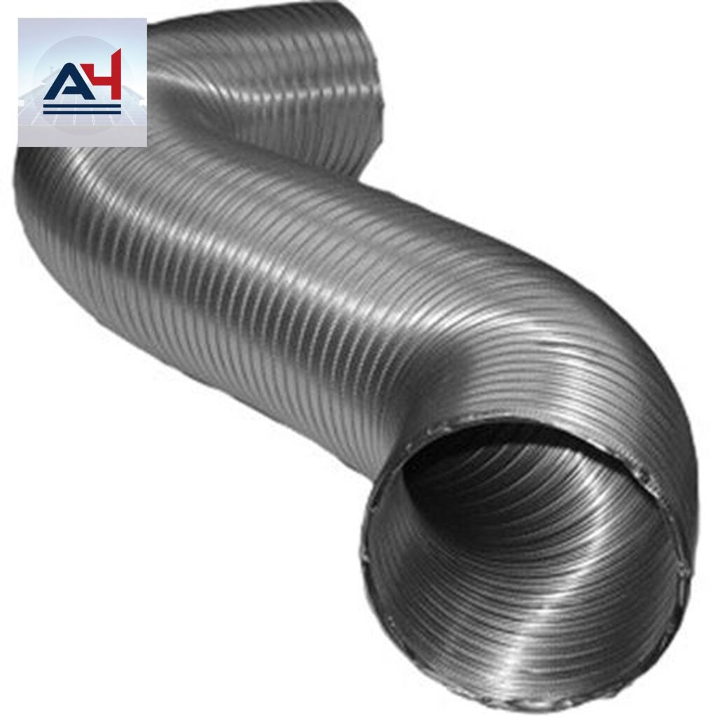 AFD0810BLK 8 Inch Semi Rigid Aluminum Flexible Air Duct