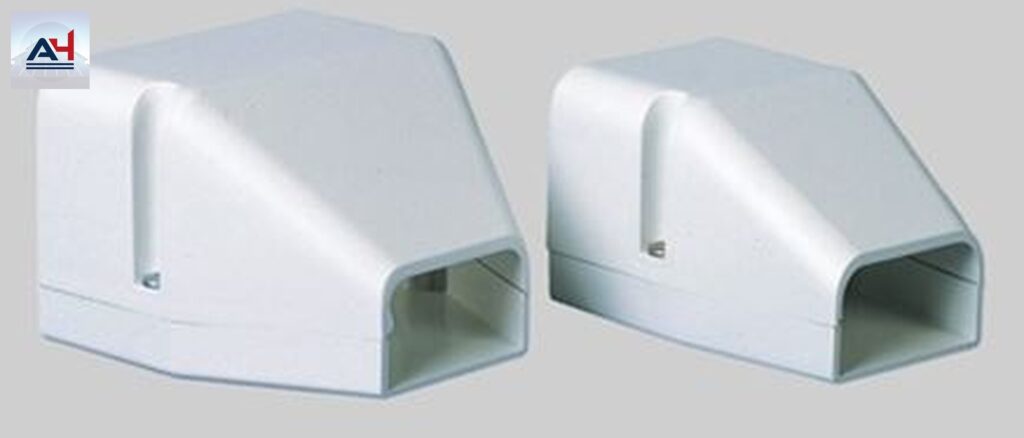 SPEEDICHANNEL 230-DE4 4-inch Line Set Cover Duct End Cap
