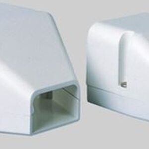 SPEEDICHANNEL 230-DE4 4-inch Line Set Cover Duct End Cap
