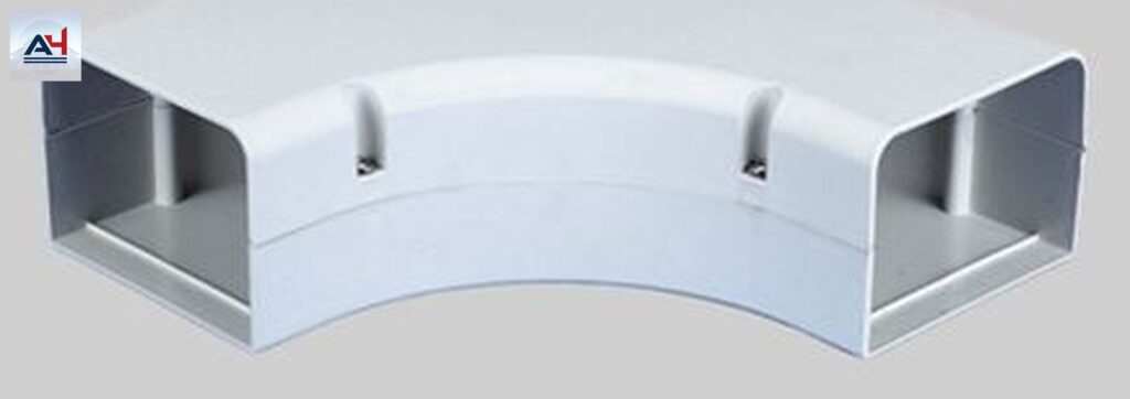 Diversitech 230-LFB4 4-inch PVC 90 Degree Line Set Cover Elbow
