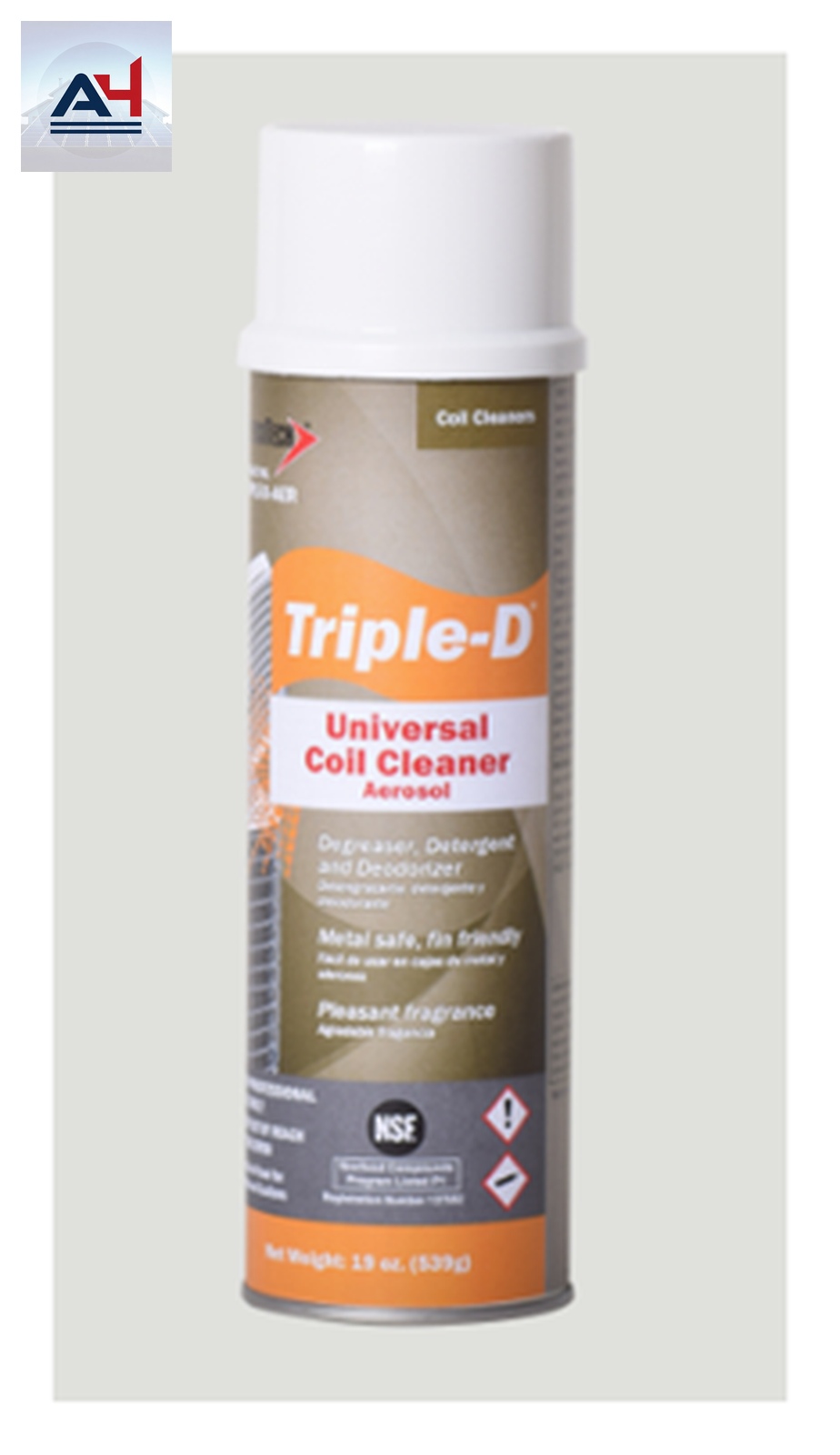 Diversitech TRIPLE-D-AER-6 Triple-D 19 oz Universal Coil Cleaner Aerosol
