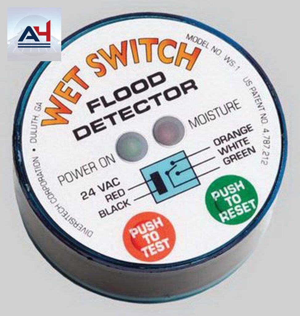 Diversitech WS-1 Wet Switch Flood Detector, 24 VAC, 2A
