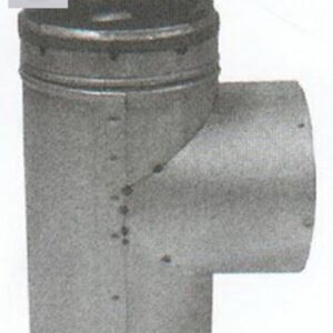 LD+ BV4BT 4-inch B-Vent Tee Pipe Fitting
