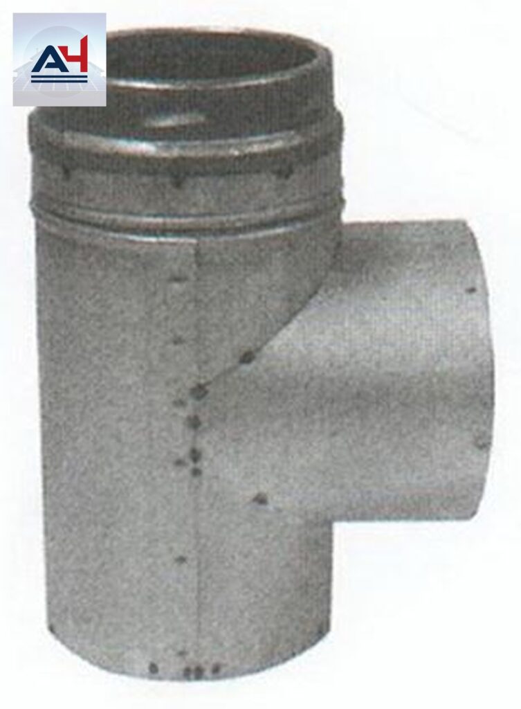 LD+ BV4BT 4-inch B-Vent Tee Pipe Fitting