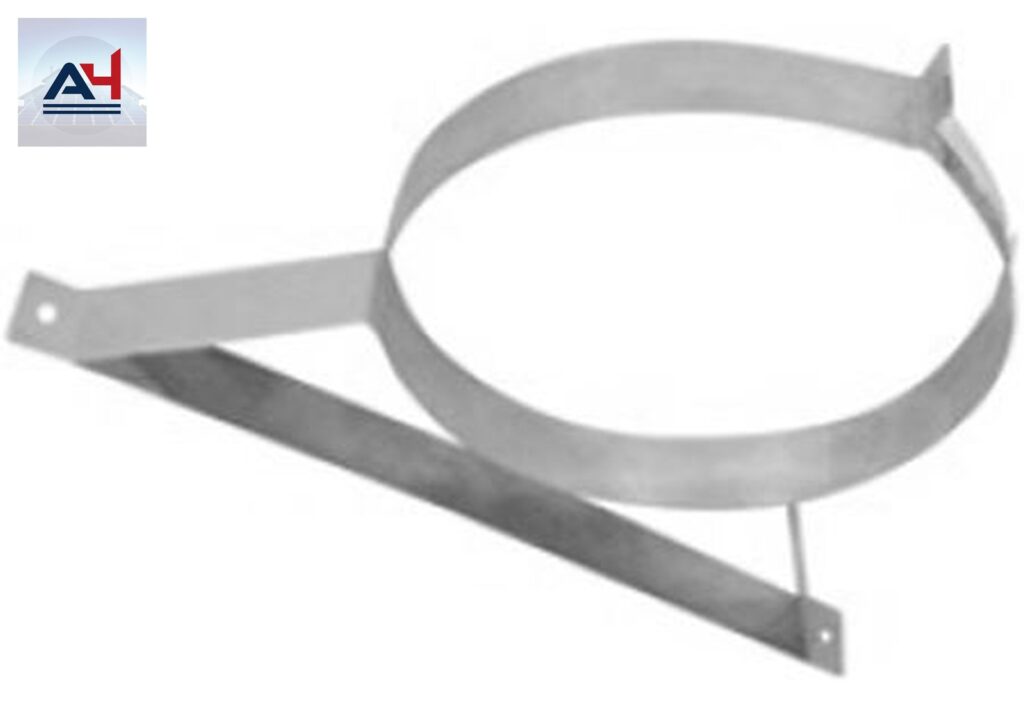 4-inch B-Vent Wall Band Support Bracket BV4BWB