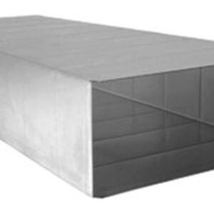D1023256028 10 in. x 23-1/4 in. 60 ga Galvanized Stel