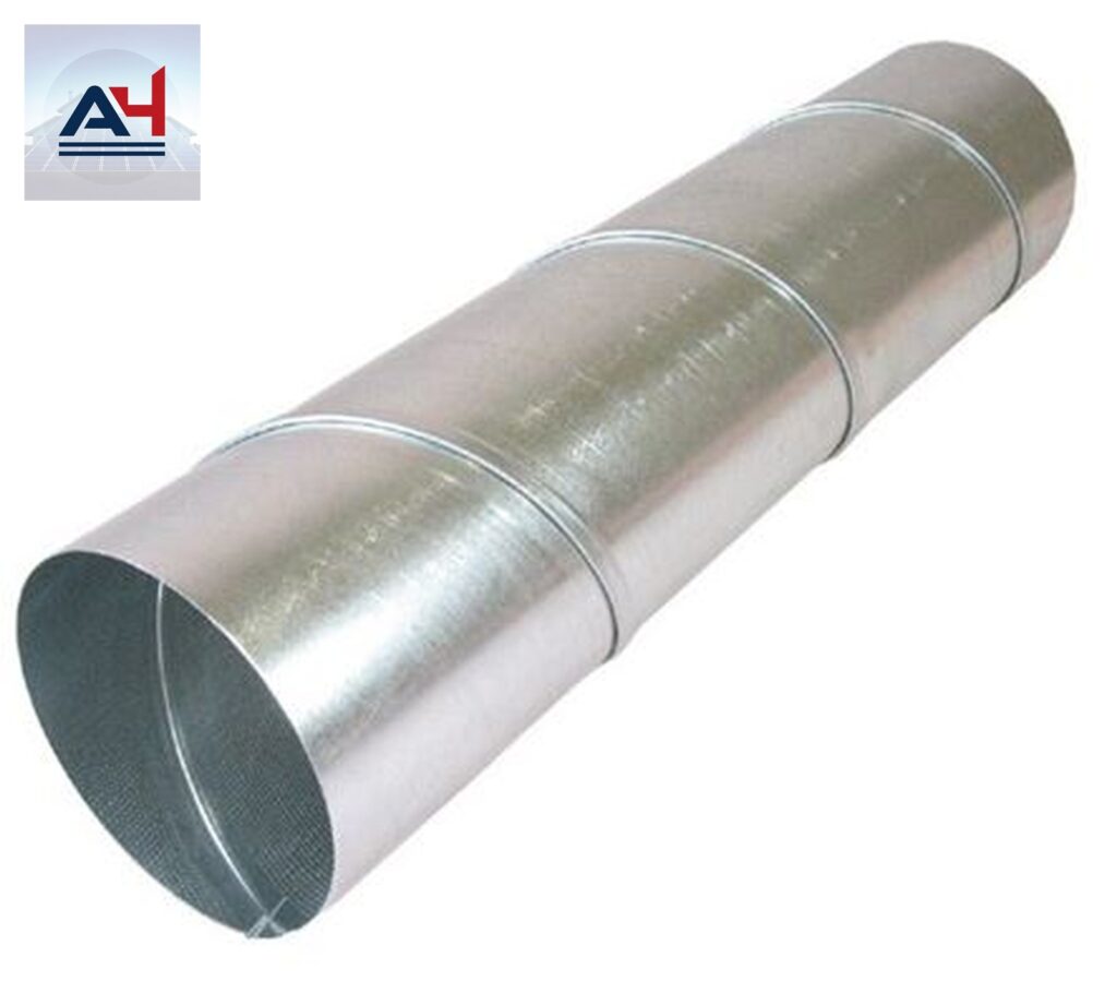 SPIROYM14 14 in. 26 ga Galvanized Spiral Duct Pipe