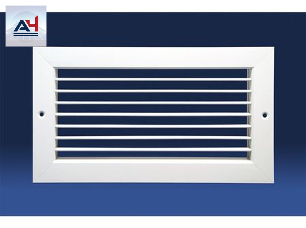 DRG DAH10X4 Aluminum Supply Grille, 10 in. W x 4