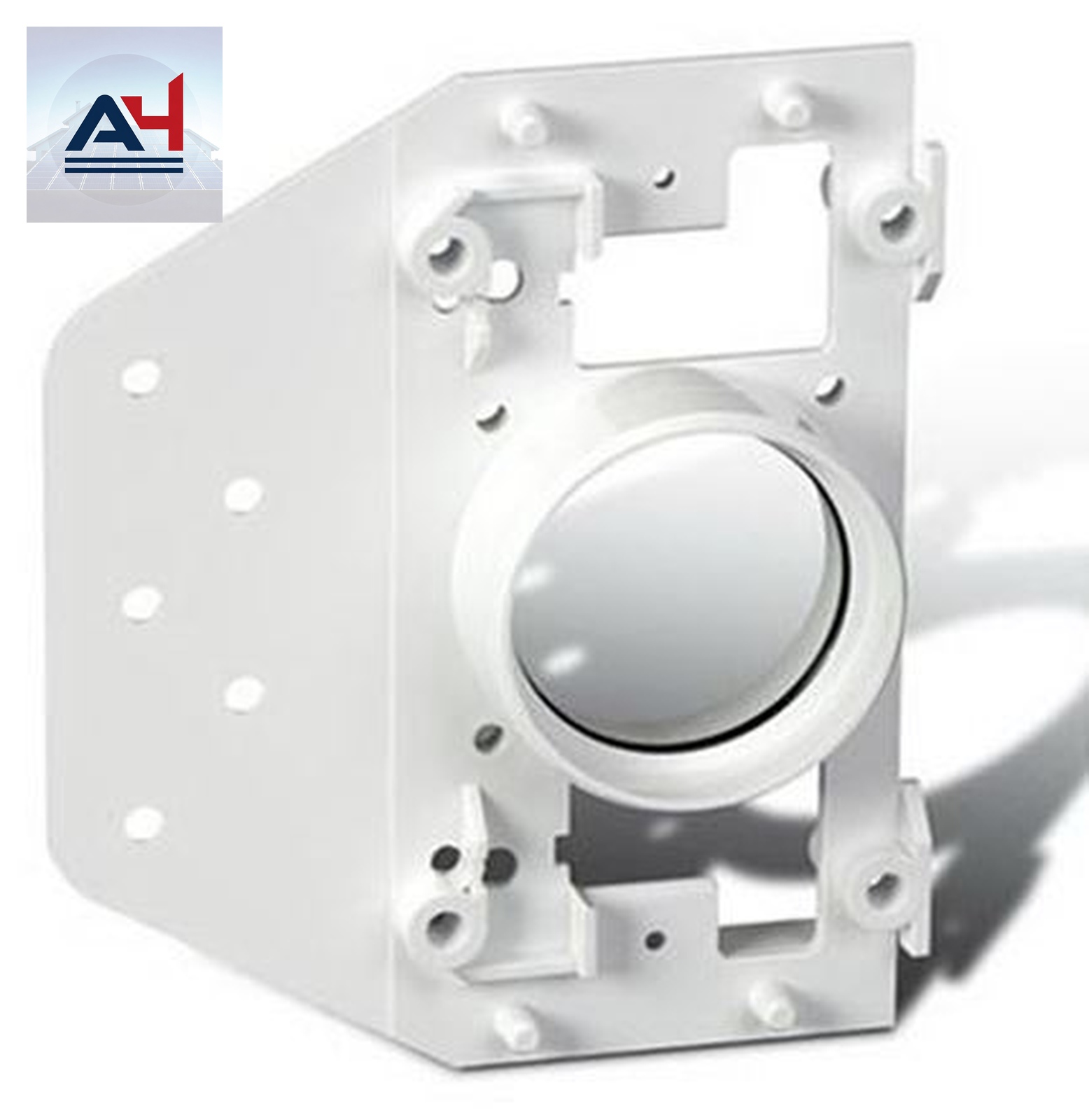 Nutone V144 Nutone and Vacusweep Durable PVC Wall Inlet Plate with Plaster Guard For Central Vacuum System