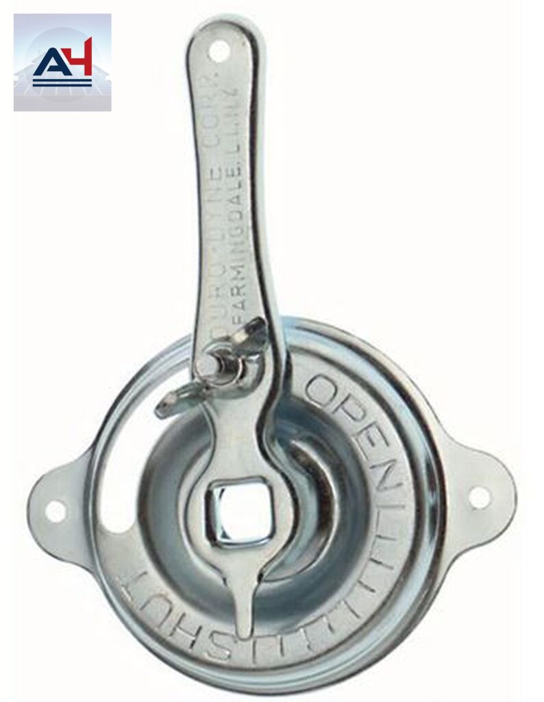 Duro Dyne 8041 Heavy Gauge Plated Steel Damper Regulator Set