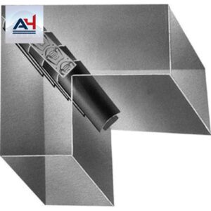 Duro Dyne VR2 100 ft. Galvanized Steel Vane Rail