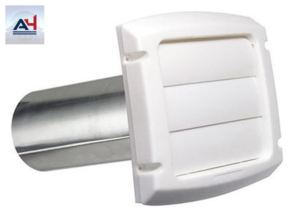 Dundas-Jafine ProVent LH6WXZ 6-inch Polypropylene UV Exhaust Hood, White