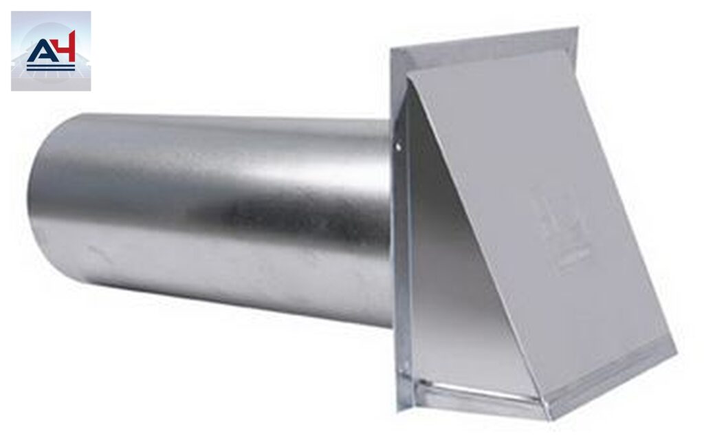 Dundas PVB4EAL Jafine PVB4EAL 4 in. Aluminum Exhaust Vent Hood