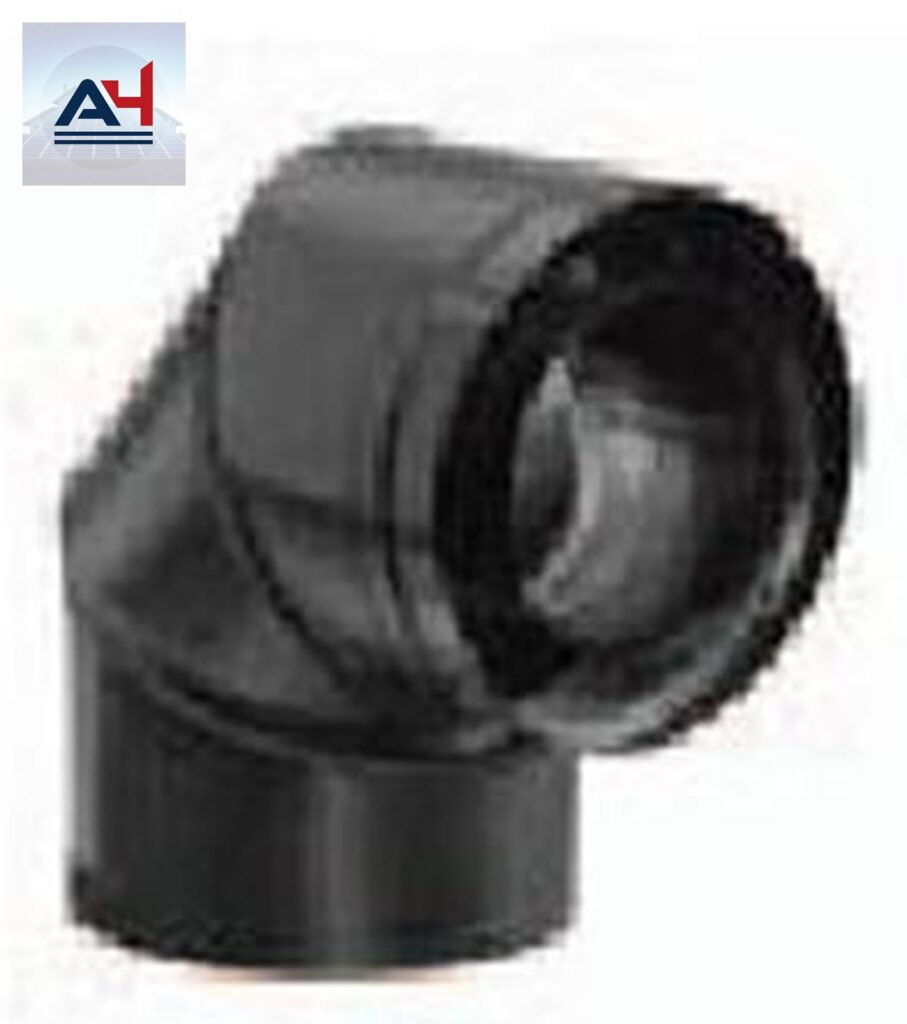 Duravent DirectVent Pro 4x6-5/8 Galvanized 90 Degree Gas Vent Elbow