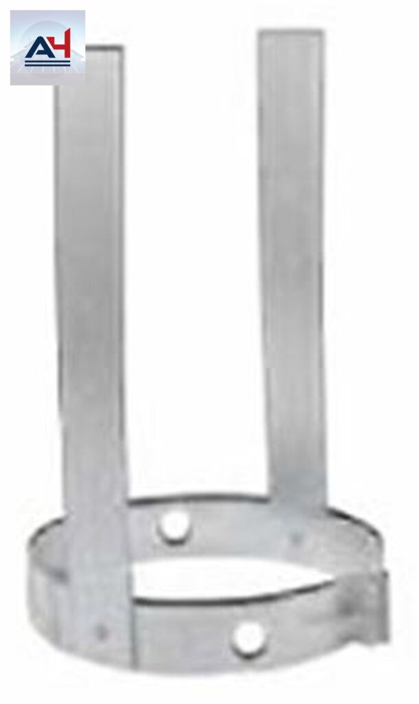 46DVA-ES 4x7 Vent Pipe Elbow Strap HVAC Support