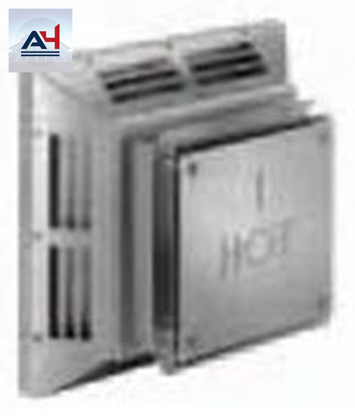 Duravent 810001351 4 in. x 6-5/8 in. Aluminum Wind Termination Cap