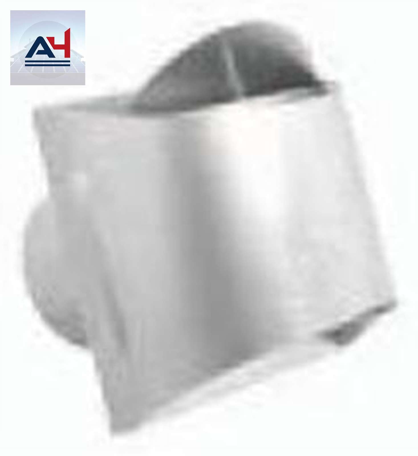 Duravent 810001345 DirectVent Pro 4 in. x 6-5/8 in. Aluminum Sconce Termination Cap
