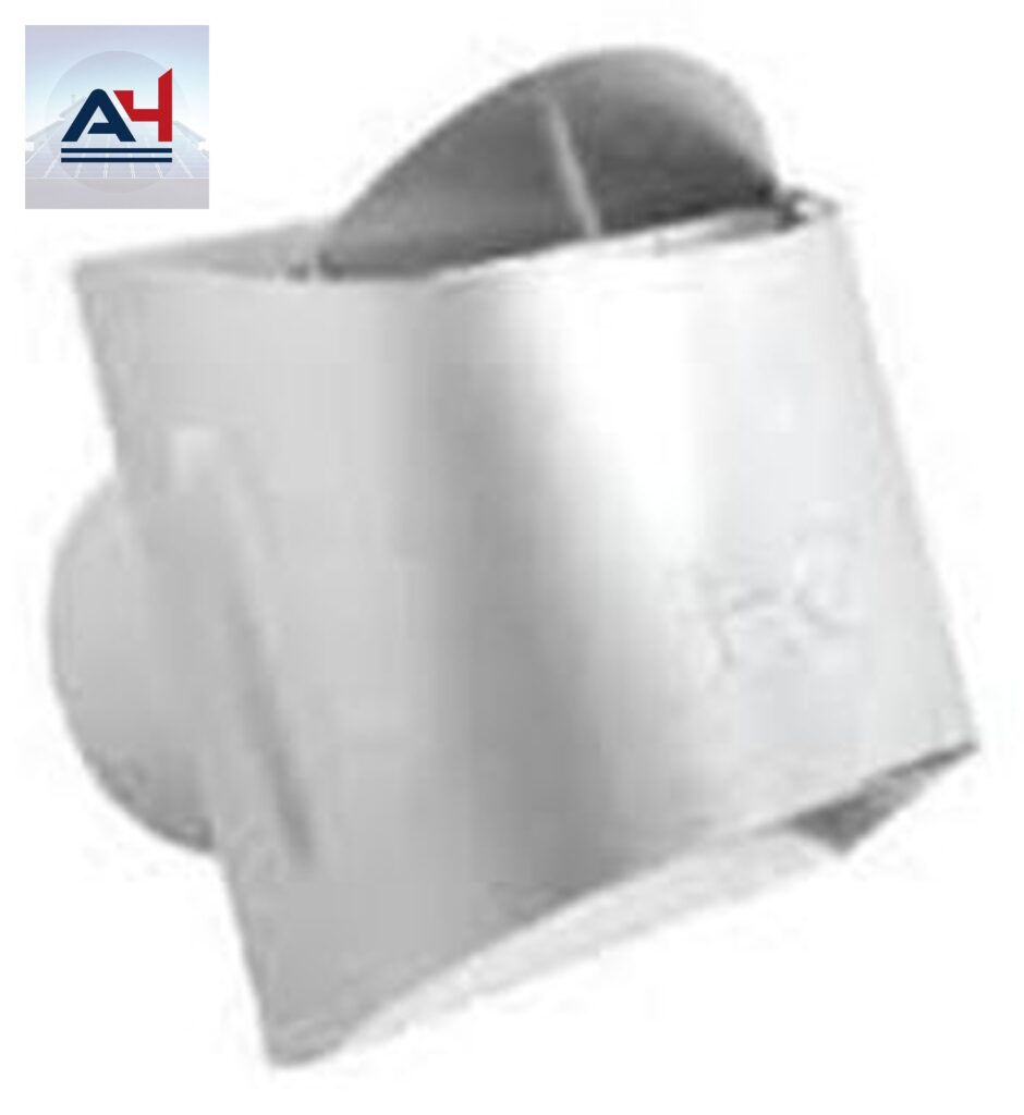 46DVA-HSCH 4x7 High Wind Sconce Vent Cap