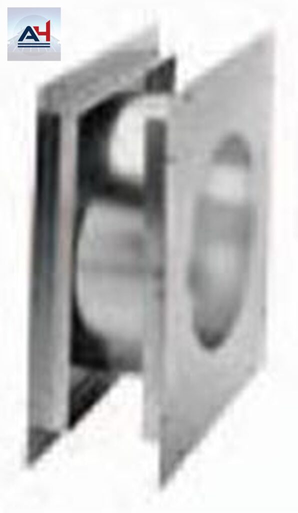 Duravent 810001316 4 in. x 7 in. Aluminum Wall Thimble