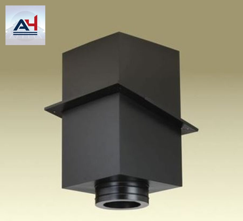 4-inch B-Vent Firestop Spacer for HVAC Venting