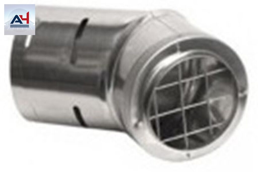 Duravent 810009647 PelletVent Pro 4 in. Horizontal Cap with Tapered