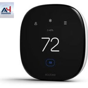 ecobee Enhanced 3H/2C Smart Thermostat, Black/White