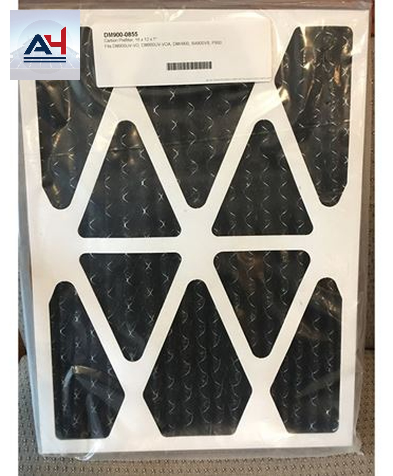 Electro-Air DM900-0855 16 in. x 12 in. x 1 in. Carbon Pre-Filter