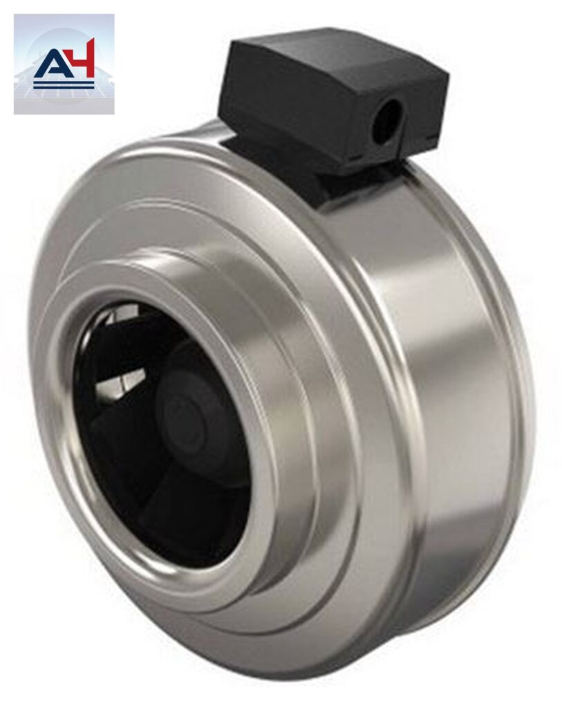 Fantech FG 6 Galvanized Steel Centrifugal Inline Duct Fan, 305 CFM