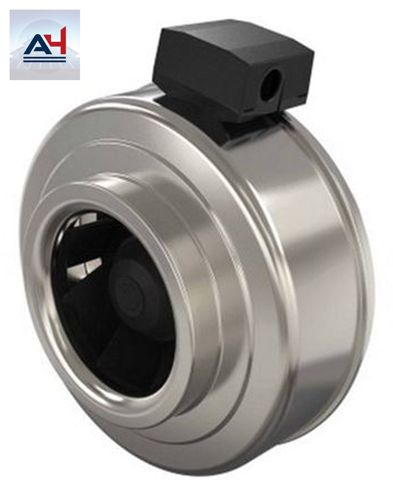 Fantech FG 8 Inline Centrifugal Fan, 120V, Galvanized Steel