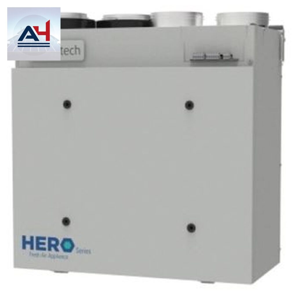 Fantech 99400 120 CFM HRV with Top Ports