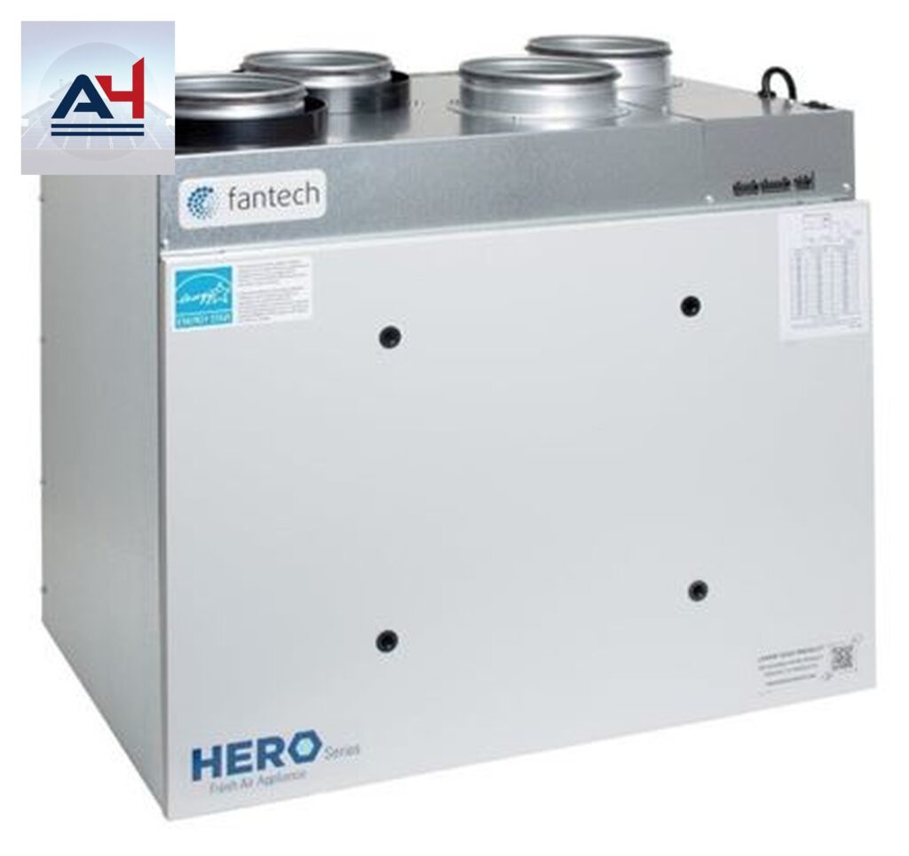 Fantech 99402 218 CFM Heat Recovery Ventilator with AC Motor
