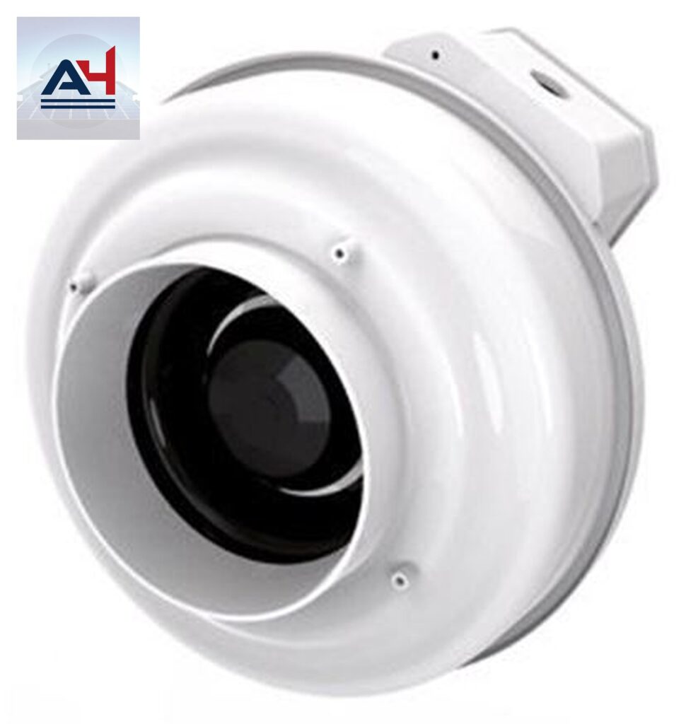 89052 Inline Radon Fan for 4.5-inch Duct